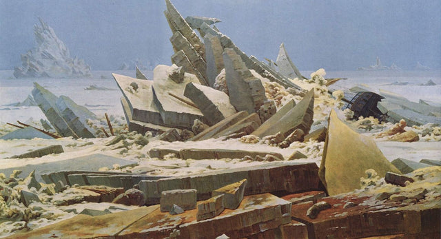 La Mer de glace de Caspar David Friedrich, 1824