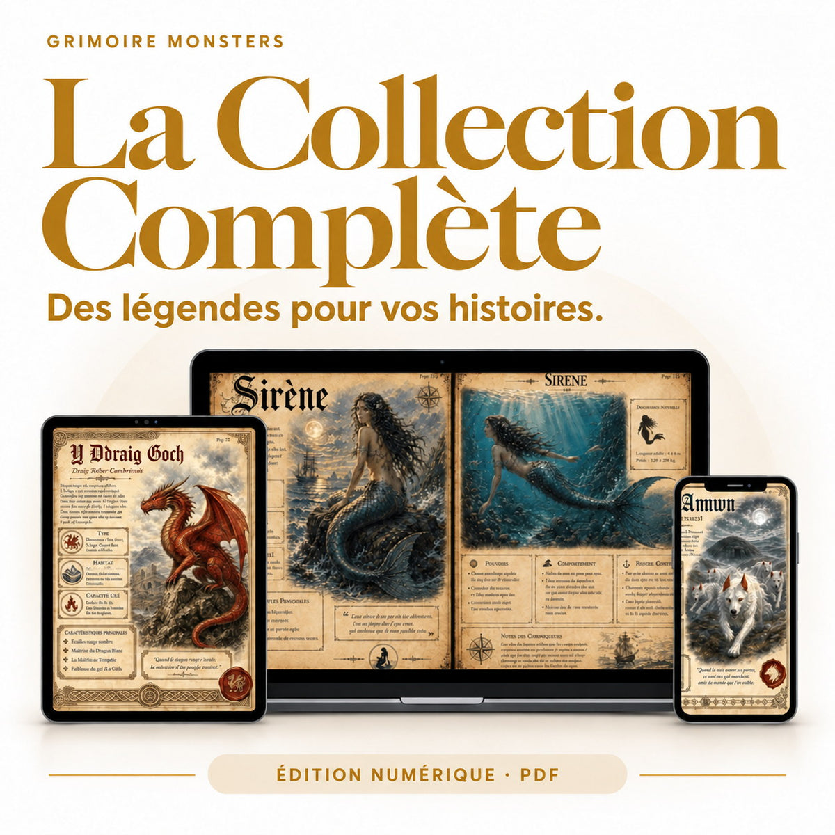 01 - La Collection Complete - des legendes pour vos histoires
