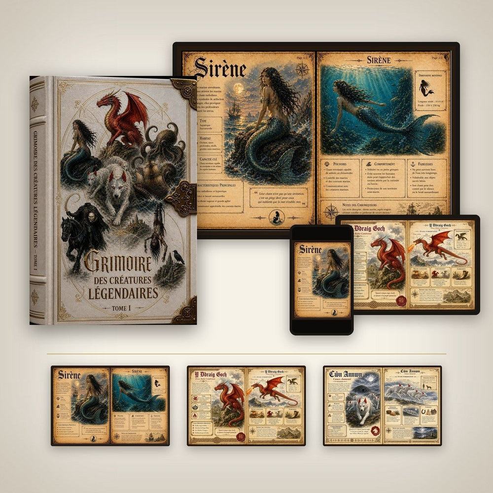 Grimoire des Créatures Légendaires